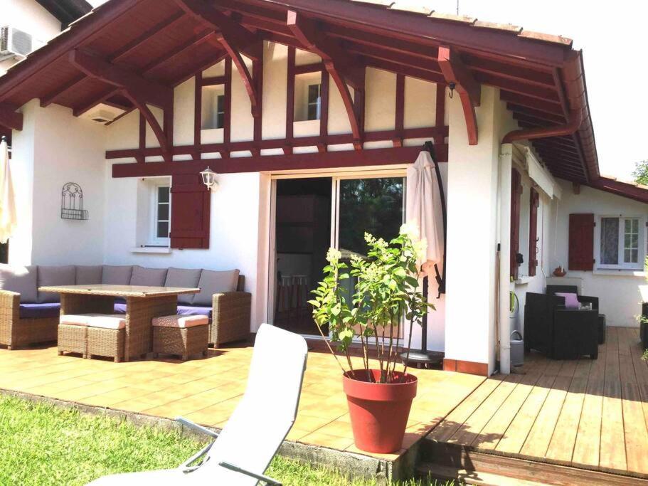 1Km Plage, Agreable Maison 6 Pers Classee 3* Hendaya Exterior foto