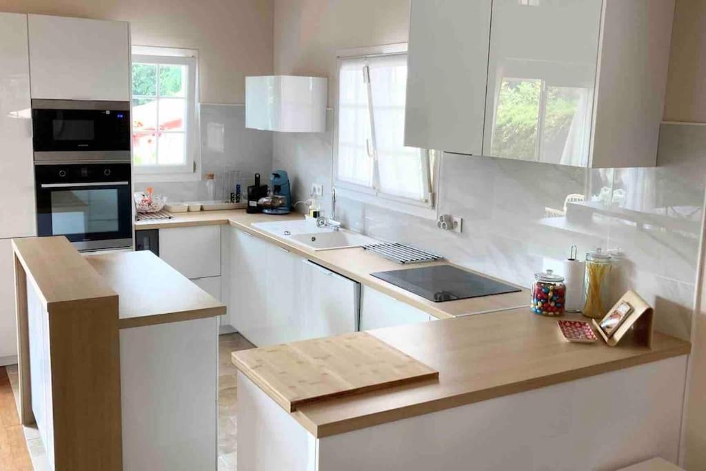 1Km Plage, Agreable Maison 6 Pers Classee 3* Hendaya Exterior foto